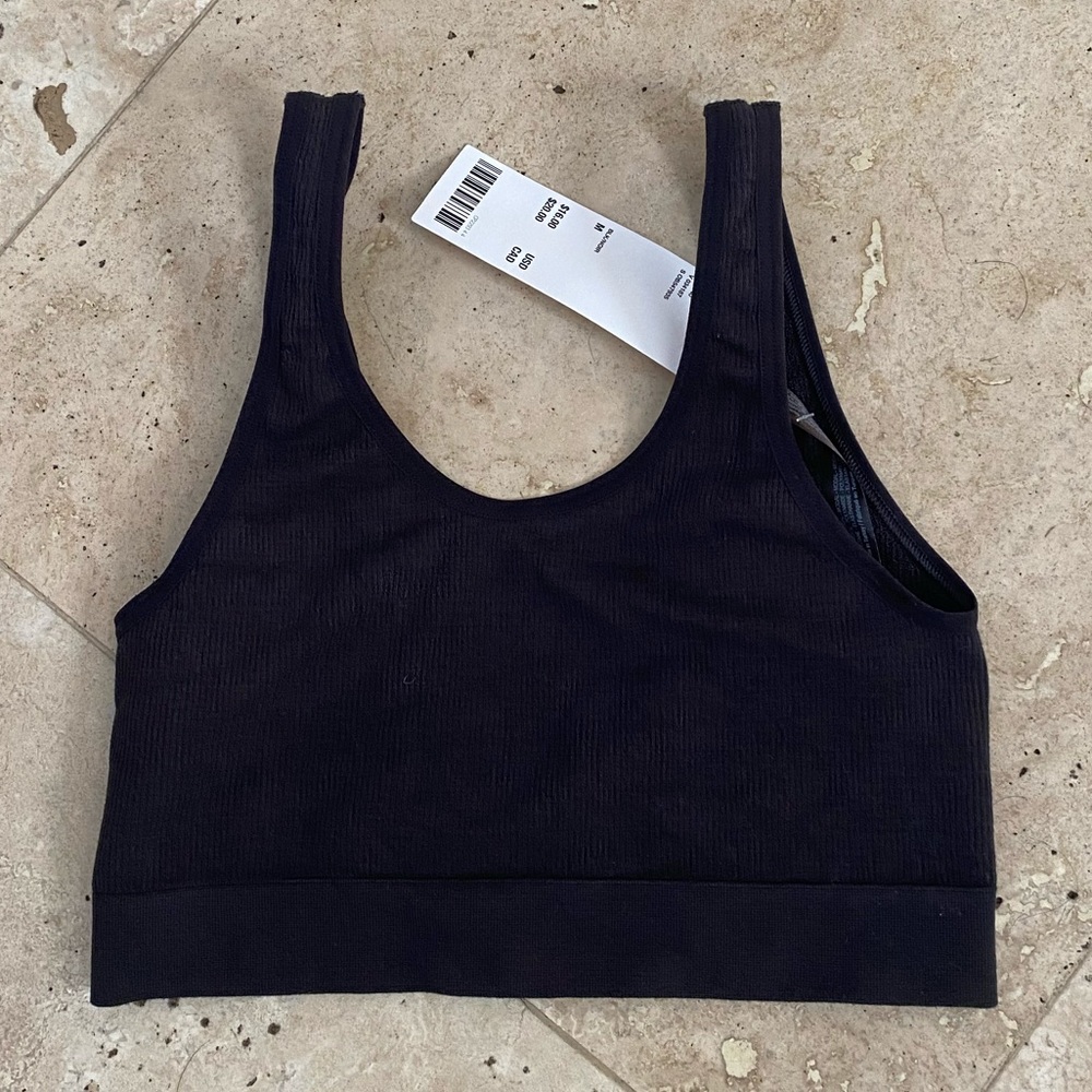 UO seamless crop tank bra top